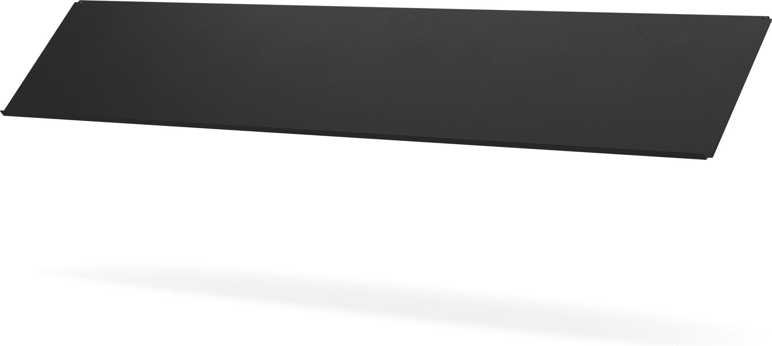 Półka do regału Zet czarna stalowa