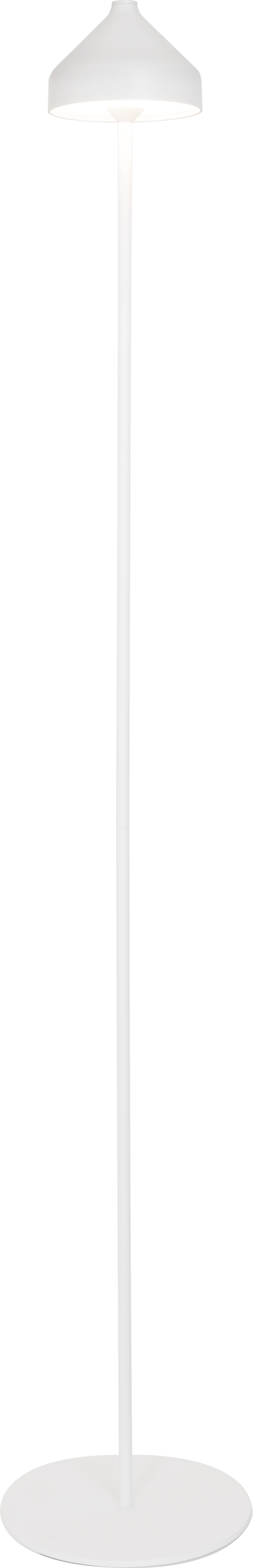 Lampa podłogowa bezprzewodowa Amelie biała