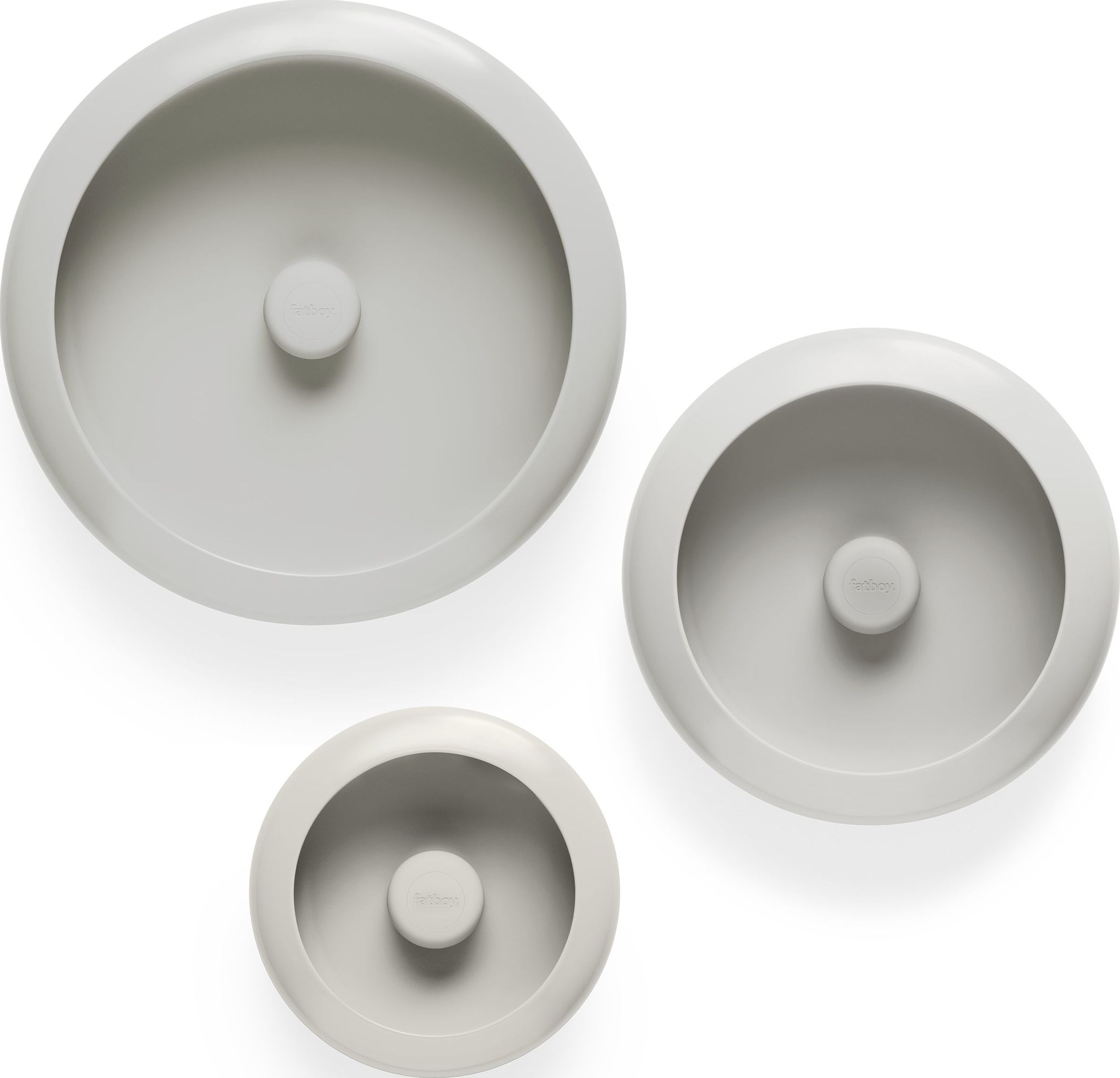 Lampy bezprzewodowe Oloha jasnoszare 3 szt.