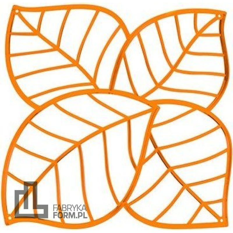 Panel dekoracyjny Leaf brązowy