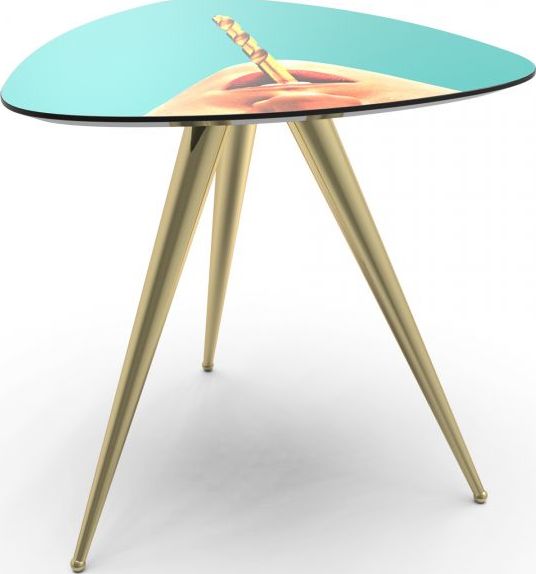 Stolik kawowy Toiletpaper Drill trójkątny