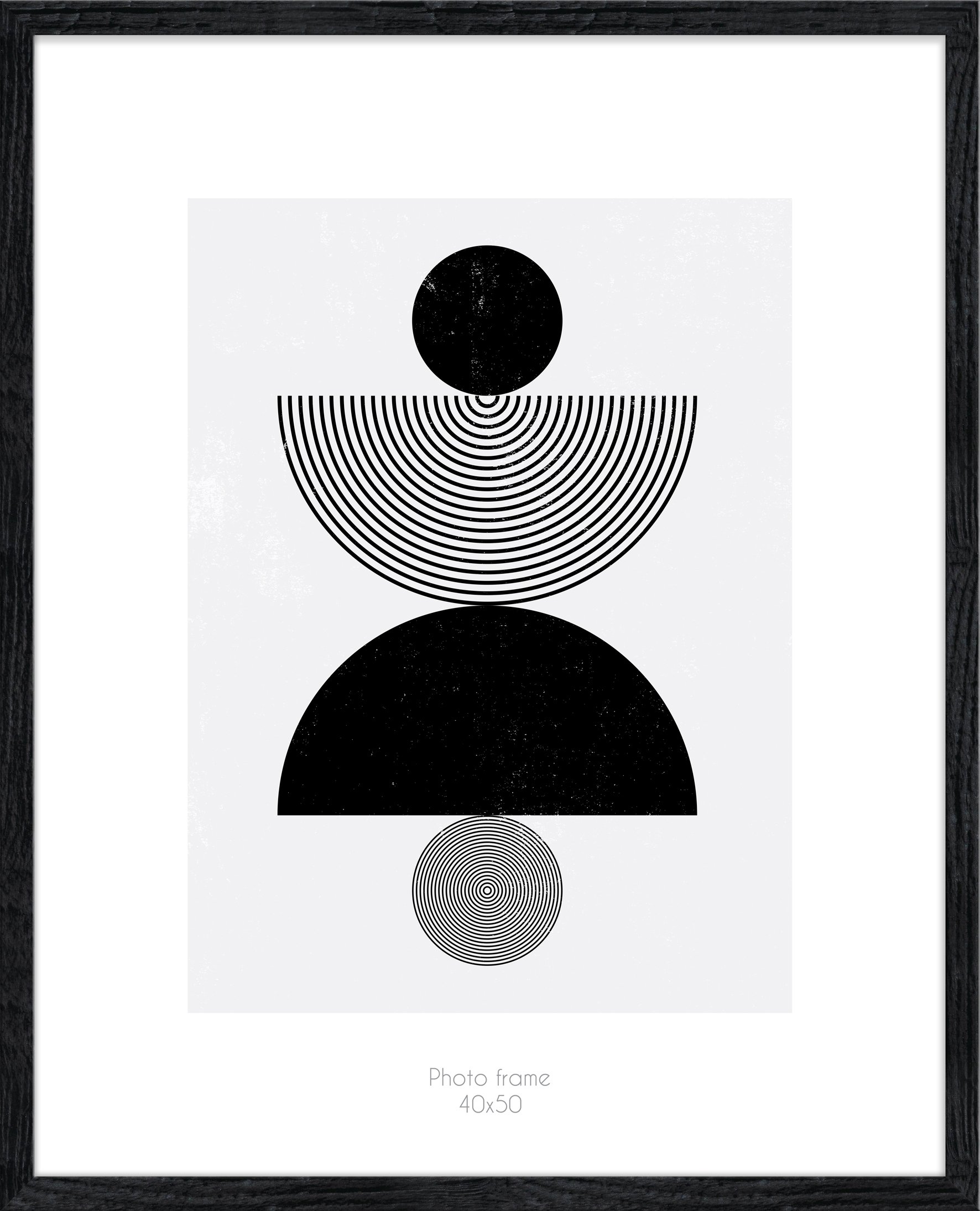 Ramka na zdjęcia Kyoto 40 x 50 cm czarna