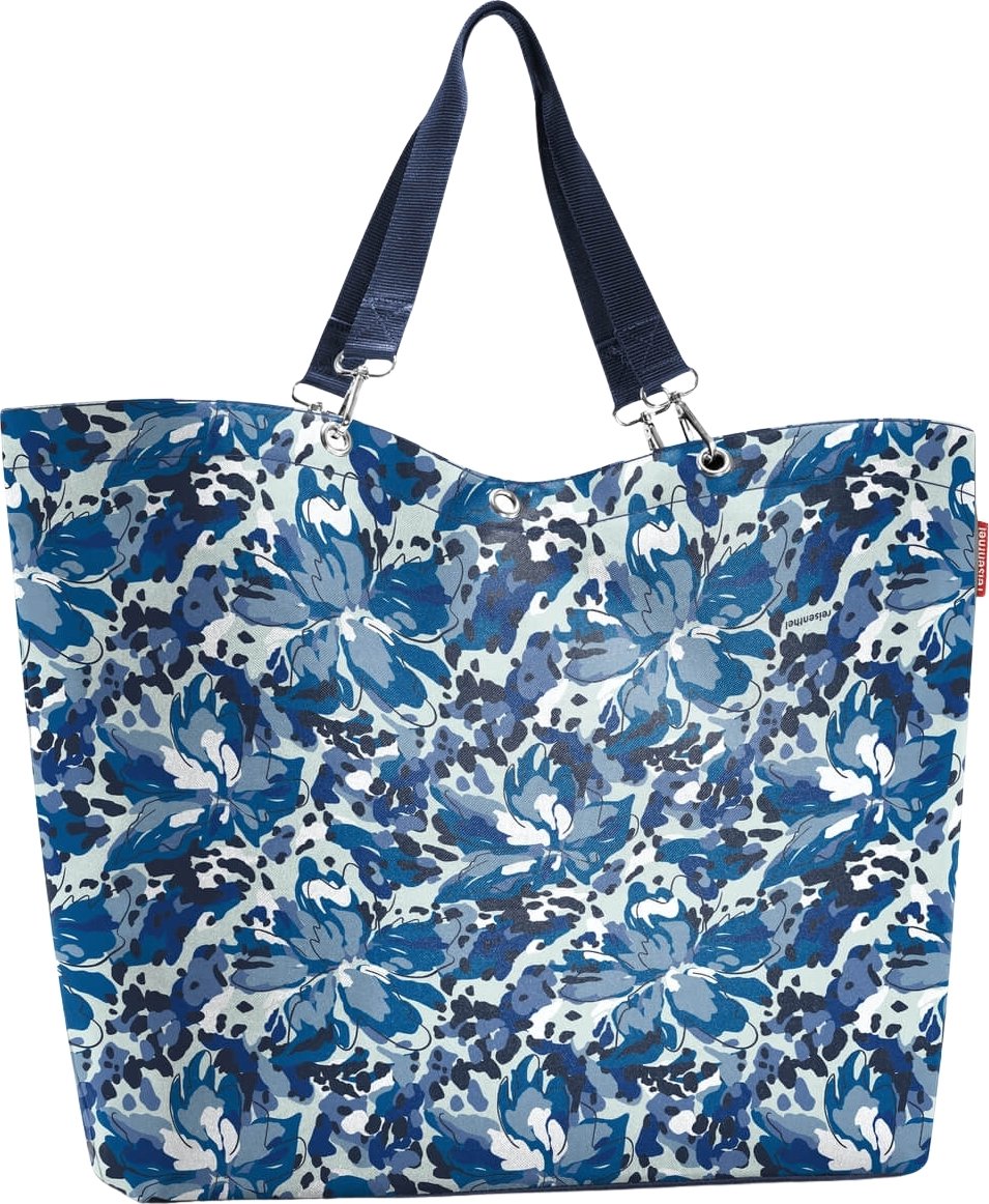 Torba Shopper Flora XL niebieska
