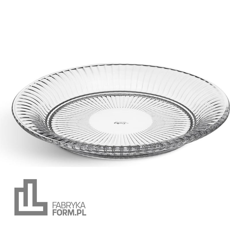 Talerz śniadaniowy Hammershøi 22 cm szklany