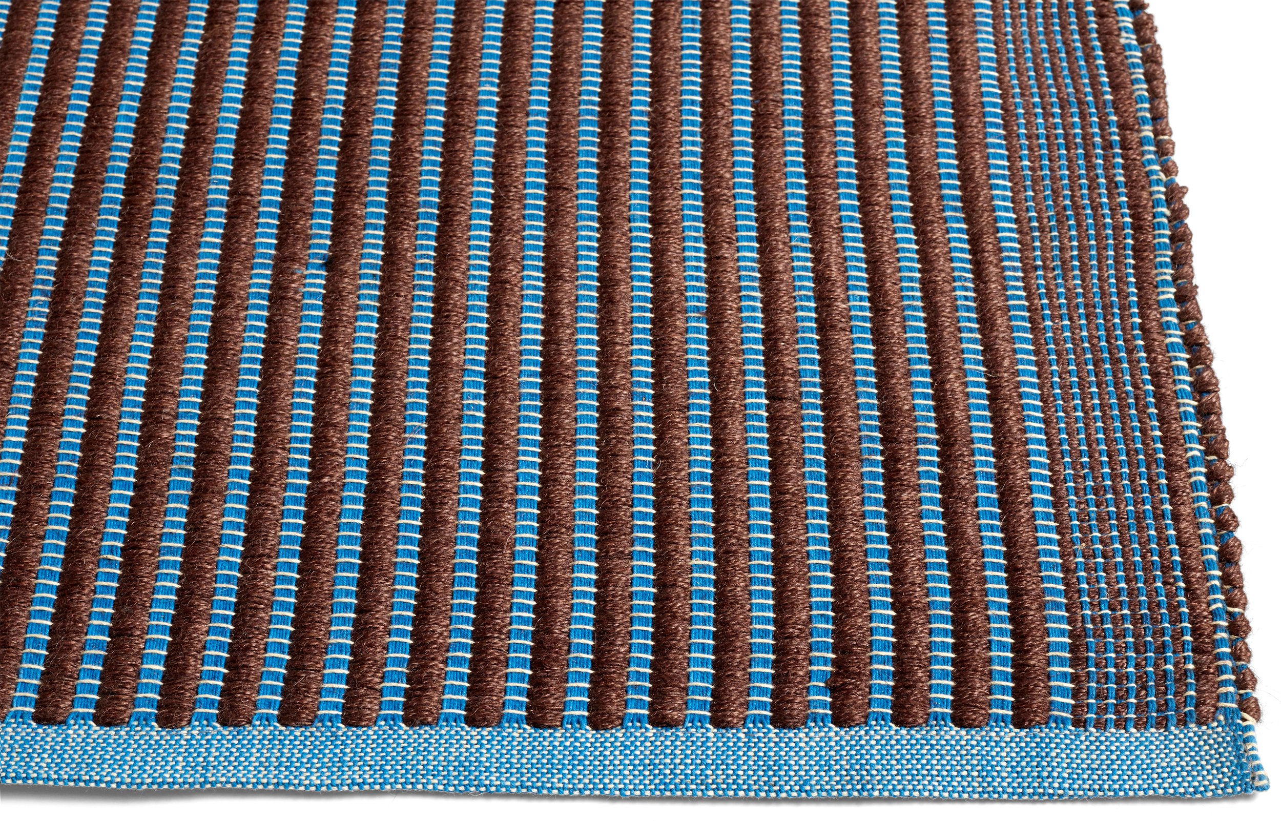 Dywan Tapis 80 x 200 cm brązowo-niebieski