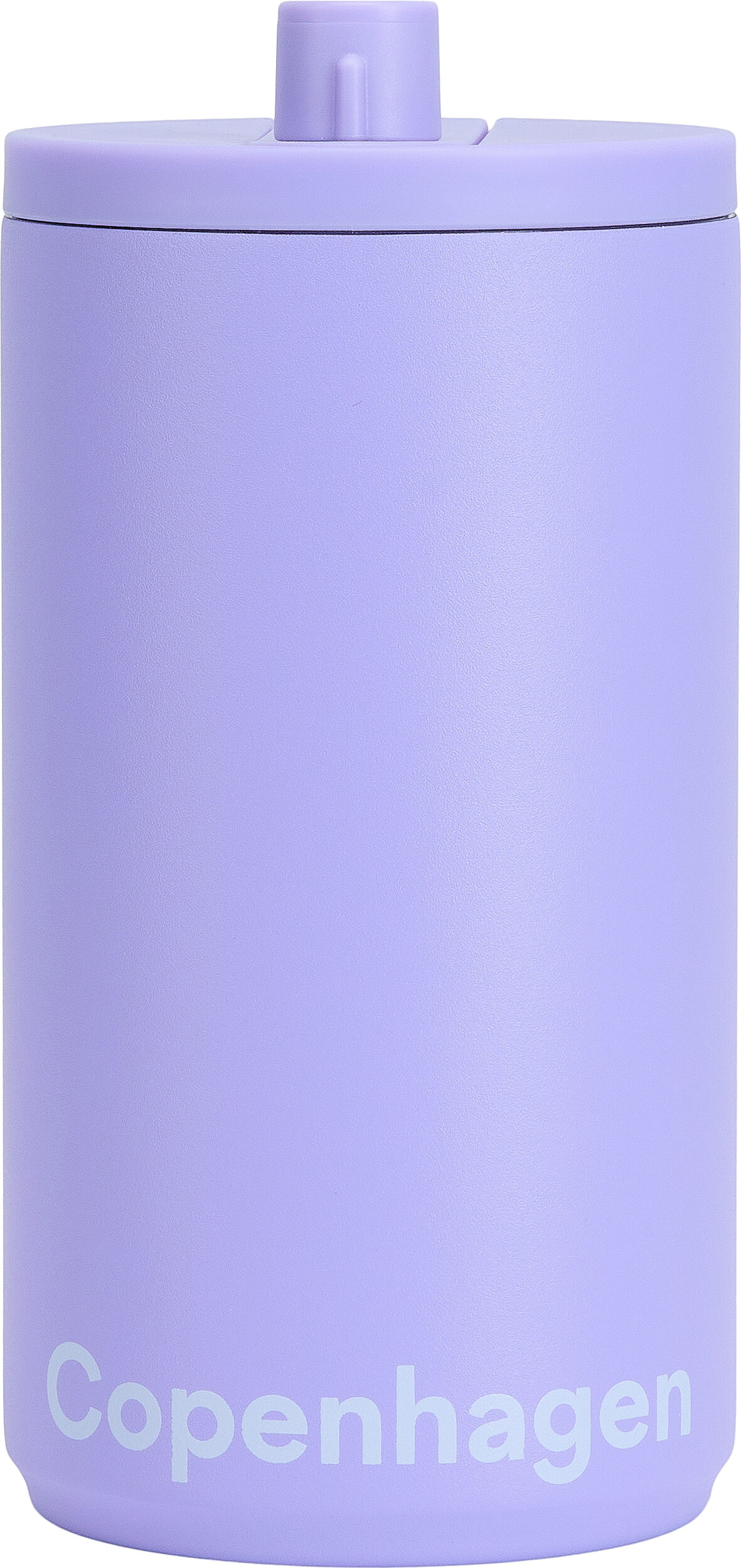 Kubek podróżny Design Letters Copenhagen 350 ml fioletowy