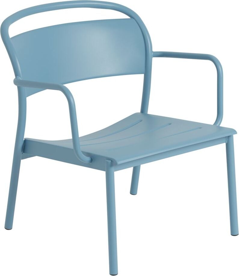 Fotel Linear zgaszony błękit