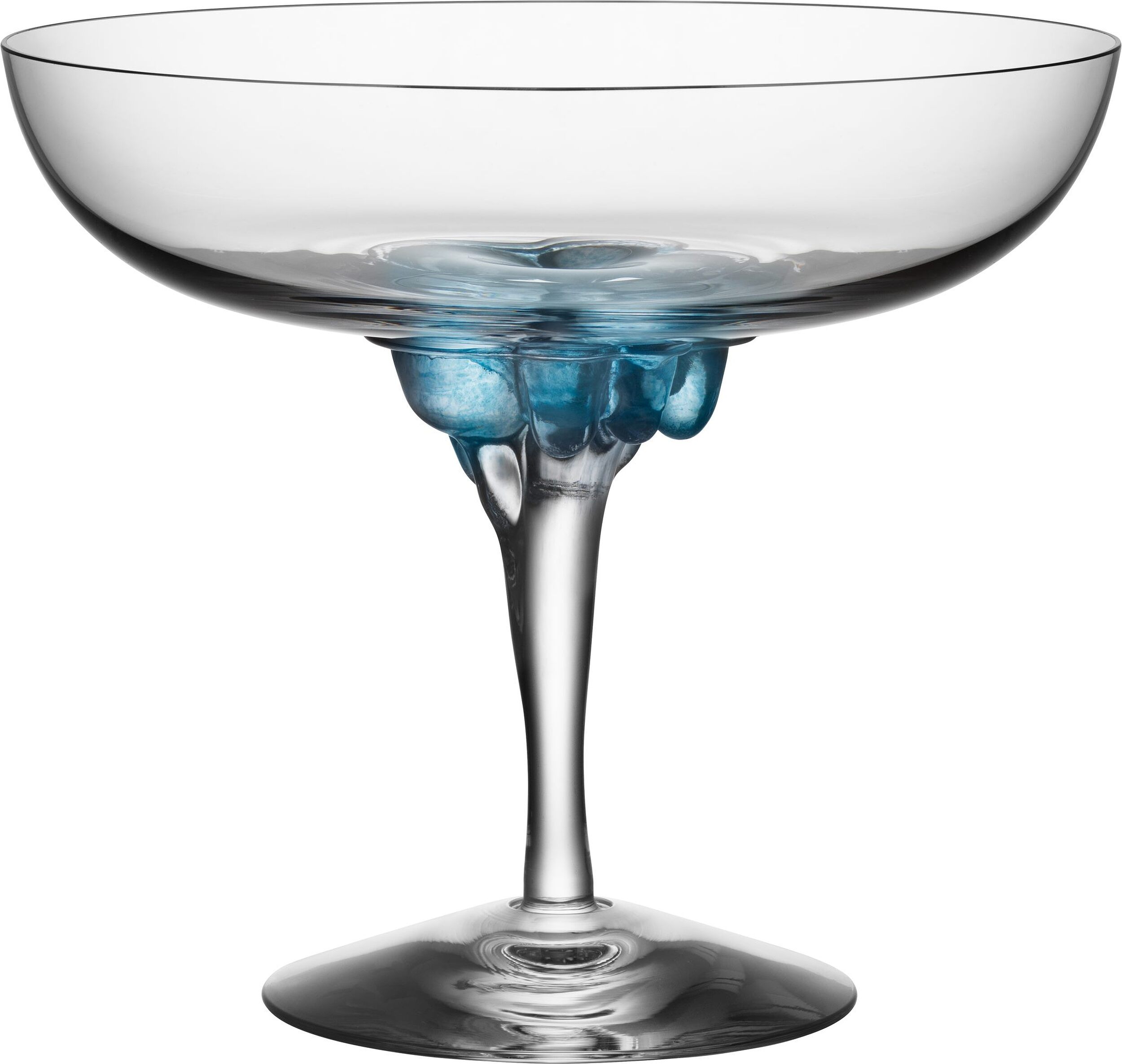 Kieliszek do szampana Sugar Dandy 320 ml niebieski