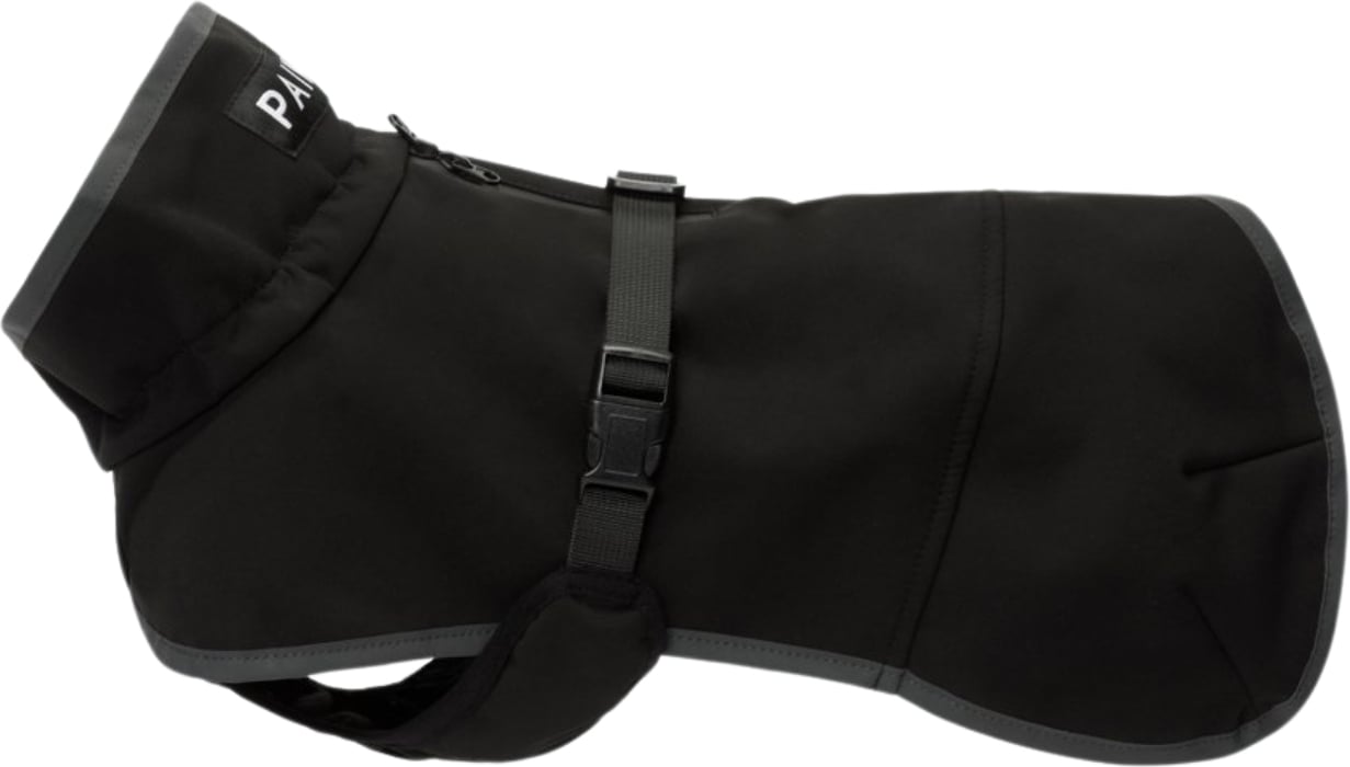 Kurtka dla psa Paikka Softshell Recovery 45 cm czarna