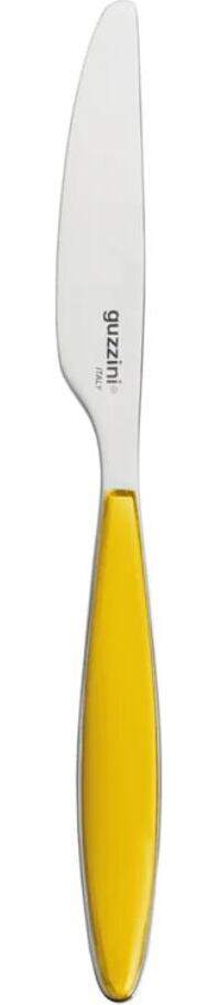 Nóż stołowy Feeling żółty