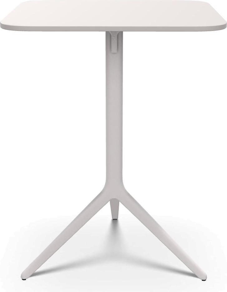 Stół składany Central kwadratowy biały