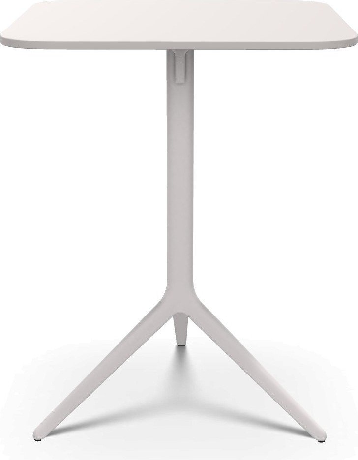 Stół składany Central kwadratowy biały