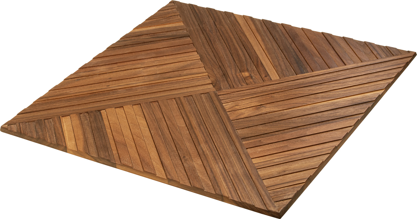 Podkładka pod talerz Artelegno 33 x 33 cm z drewna orzechowego