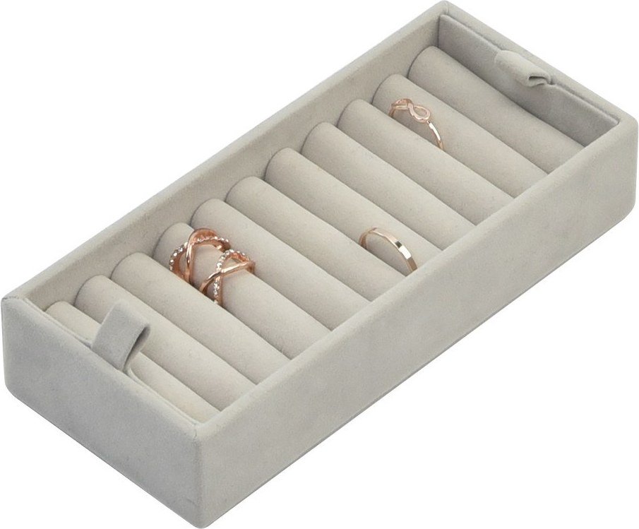 Wkładka duża na pierścionki Stackers taupe