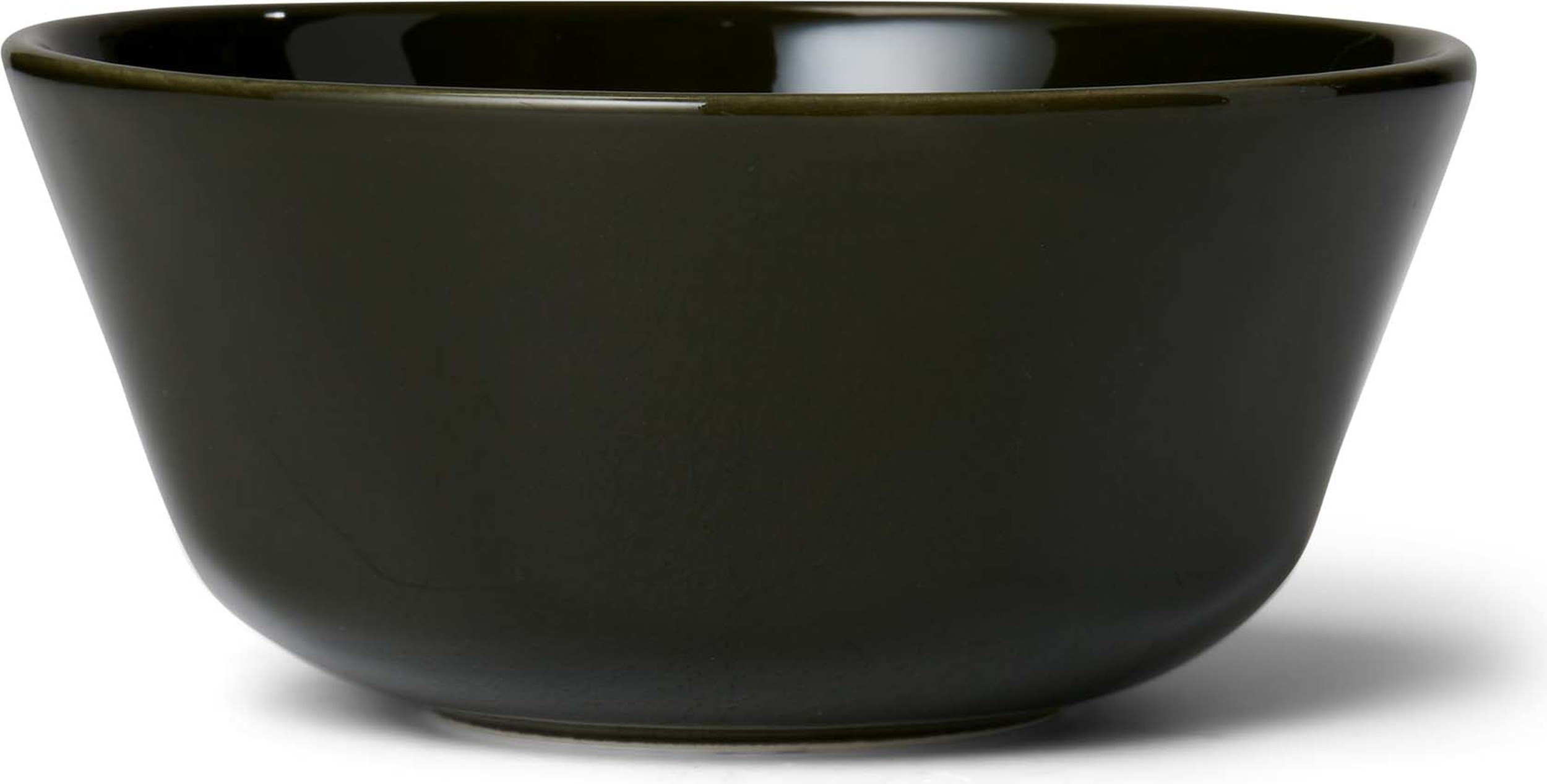 Miska Sculpture 12 cm ciemnozielona