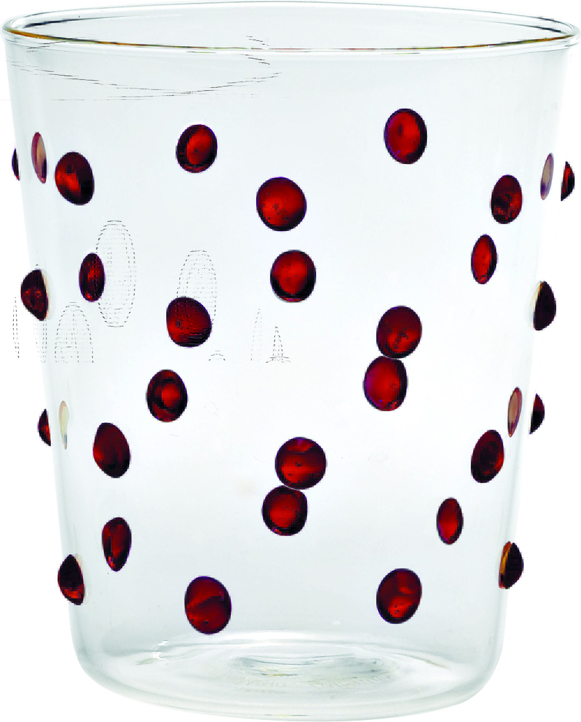 Szklanka Party 450 ml czerwona