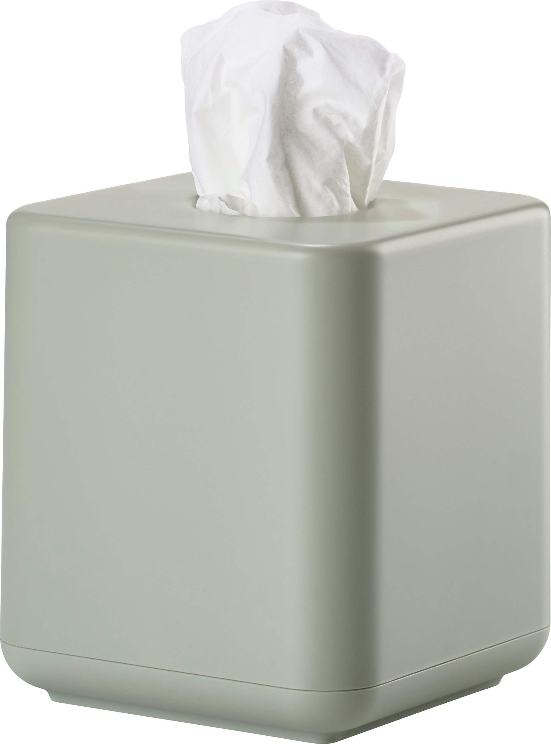 Pojemnik na chusteczki Ume 13 x 13 cm zieleń eukaliptusowa