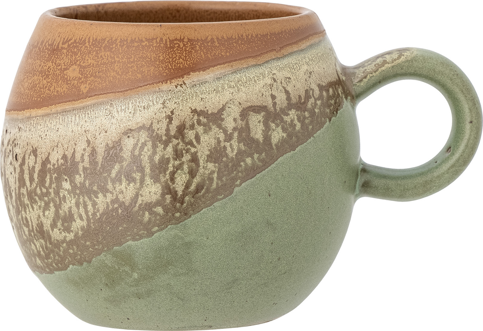 Kubek Paula zielono-pomarańczowy