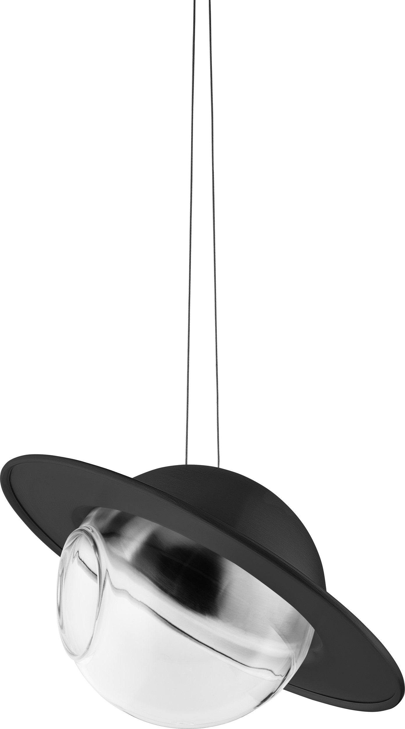 Karmnik dla ptaków Saturn czarny