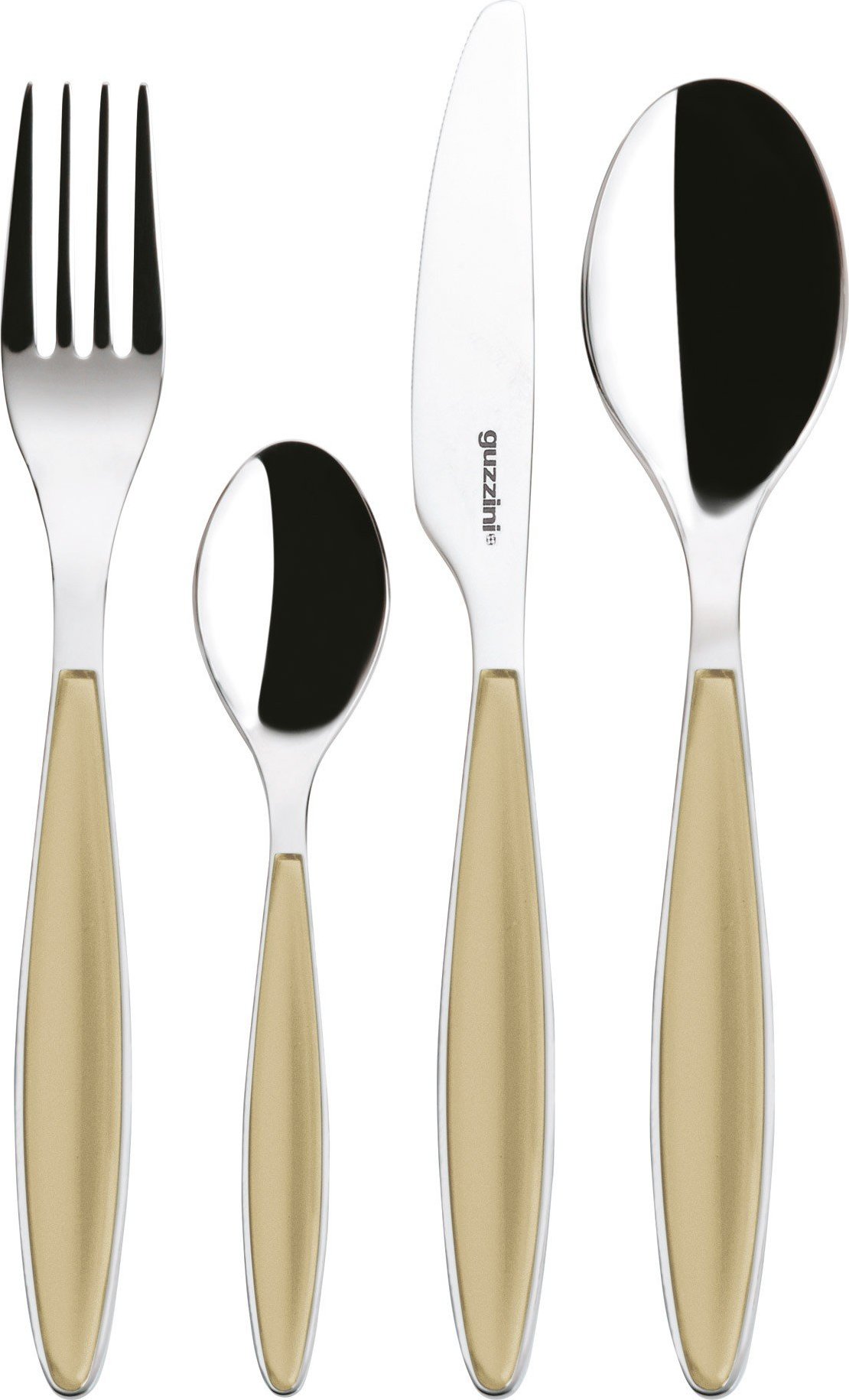 Komplet sztućców Feeling piaskowe 24 el.