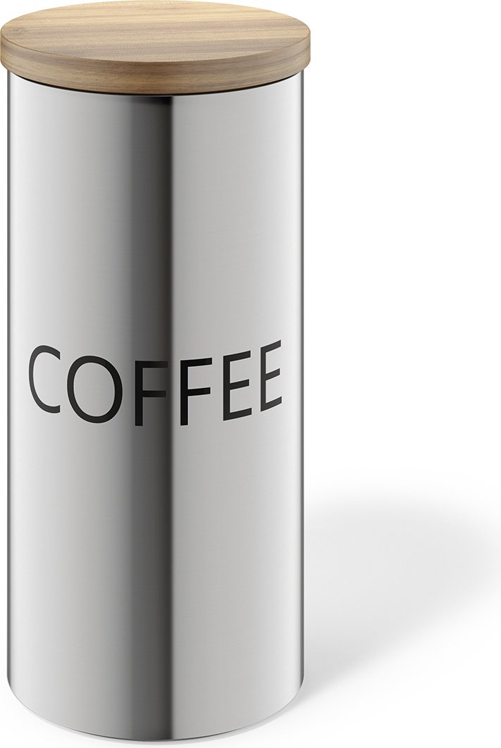 Pojemnik na kawę z bambusową pokrywką Cera