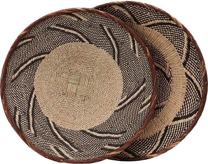 Dekoracja ścienna Tonga 30 cm z liścia palmowego 1 szt.