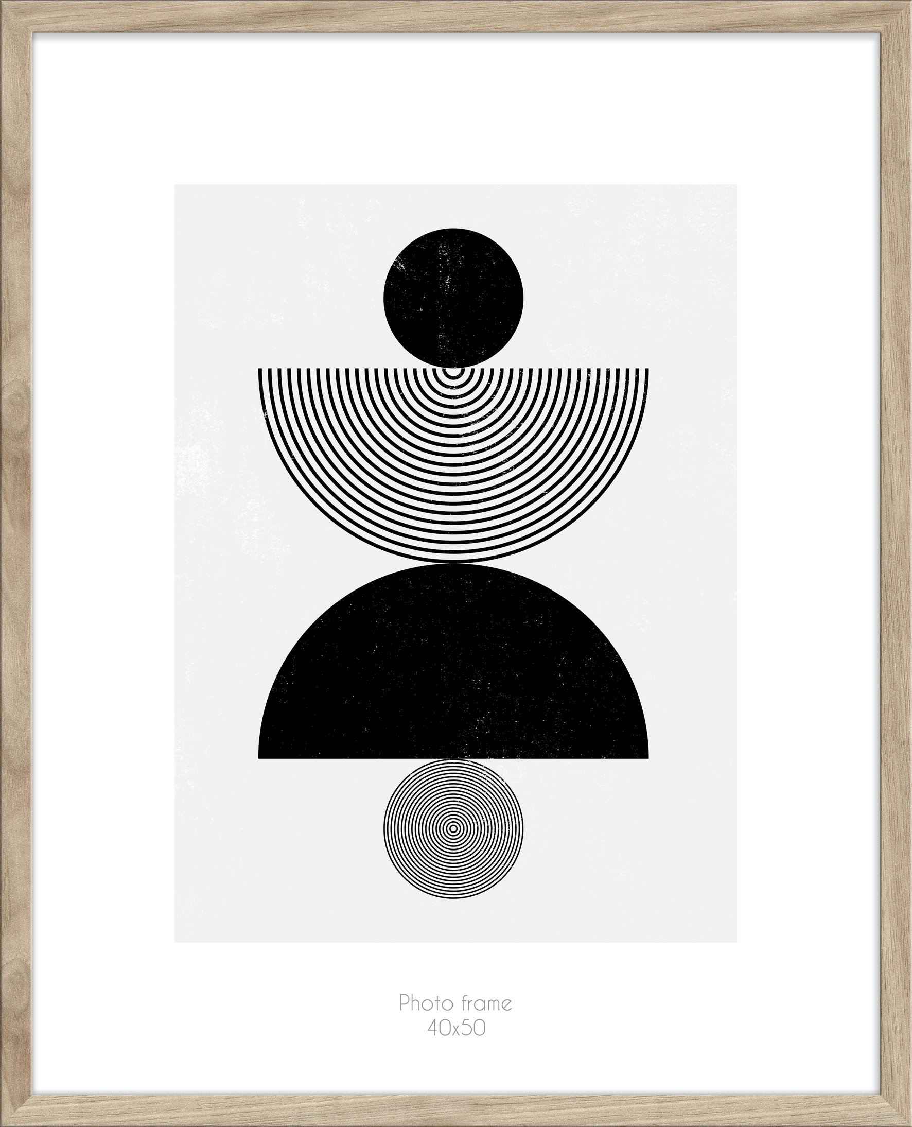 Ramka na zdjęcia Kyoto 40 x 50 cm beżowa