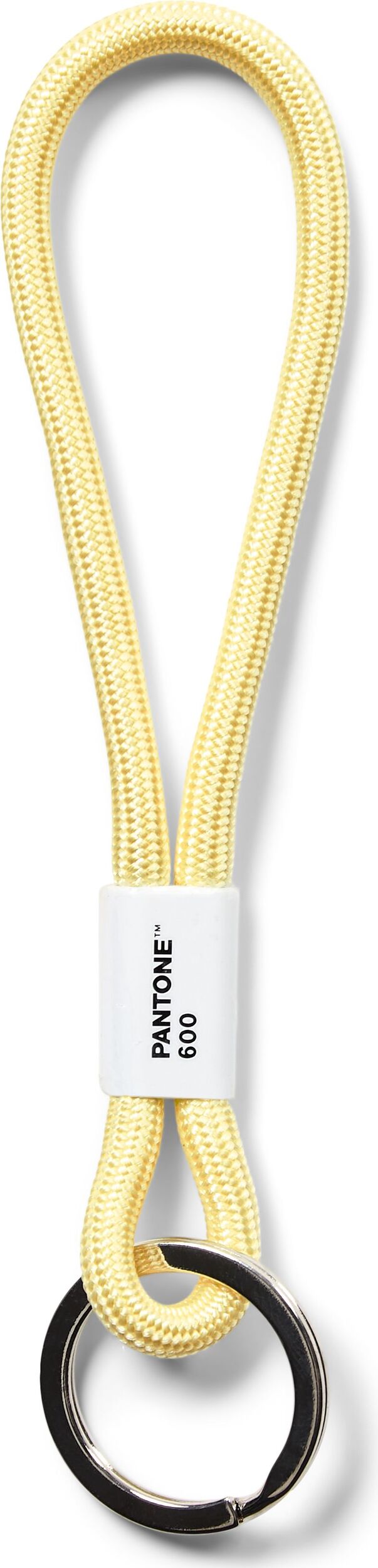 Smycz do kluczy Pantone krótka jasnożółta
