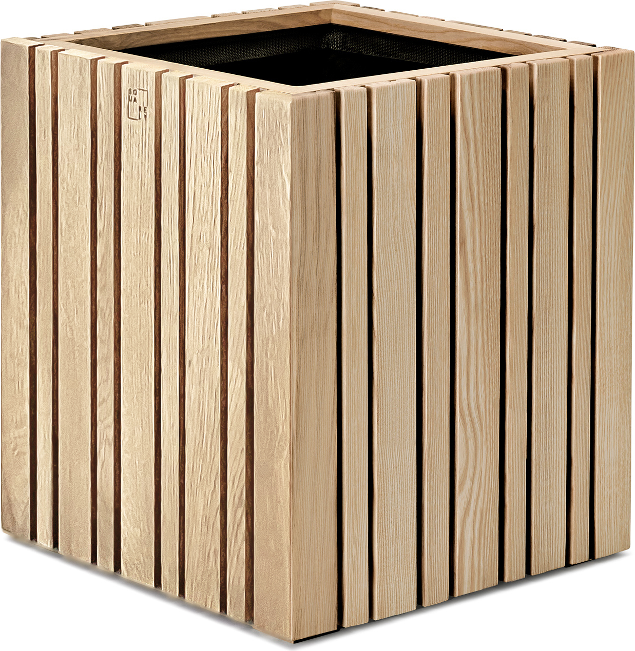 Doniczka samonawadniająca GrowMORE jesion naturalny