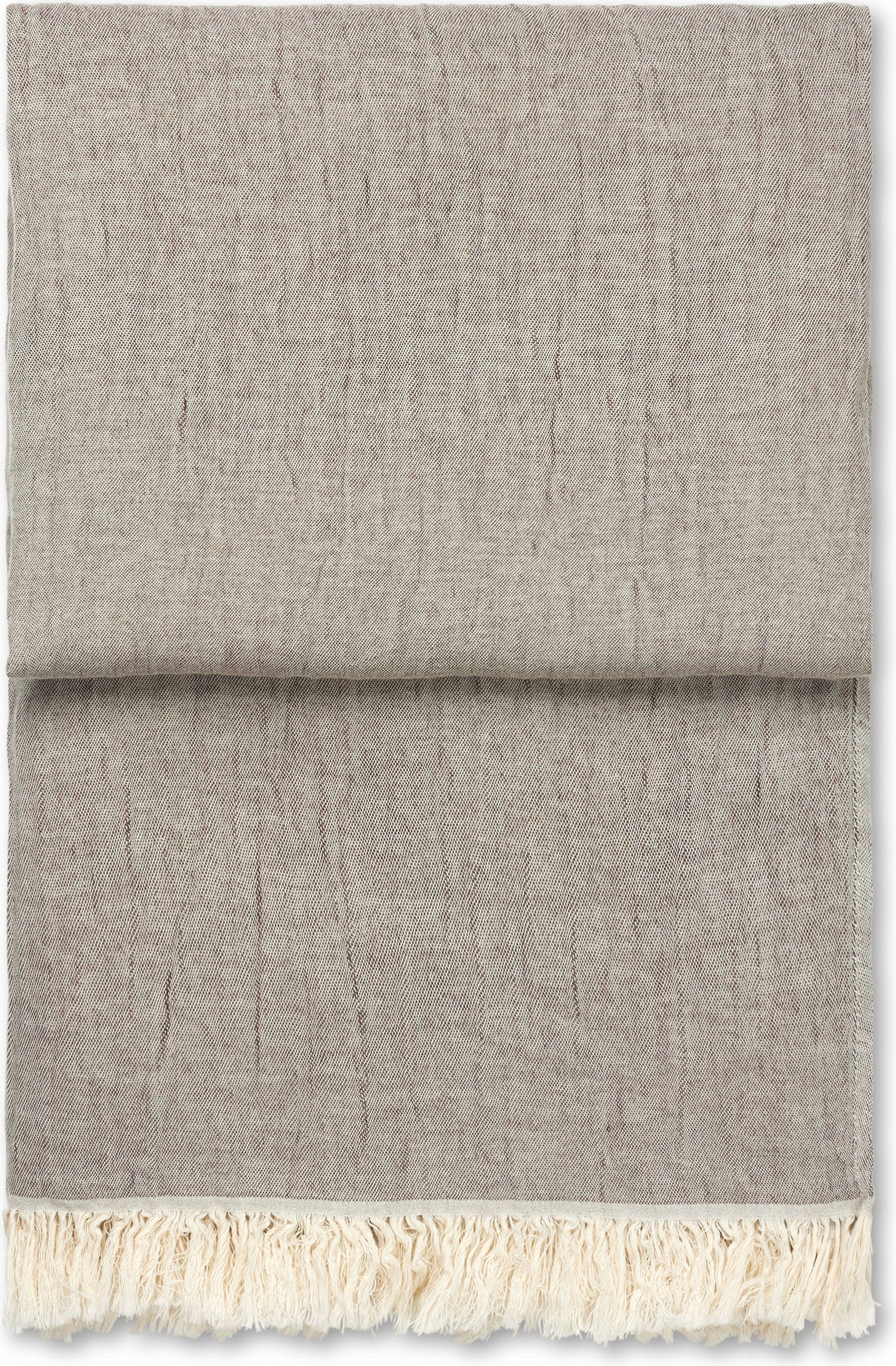 Koc Lavender 130 x 180 cm brązowy