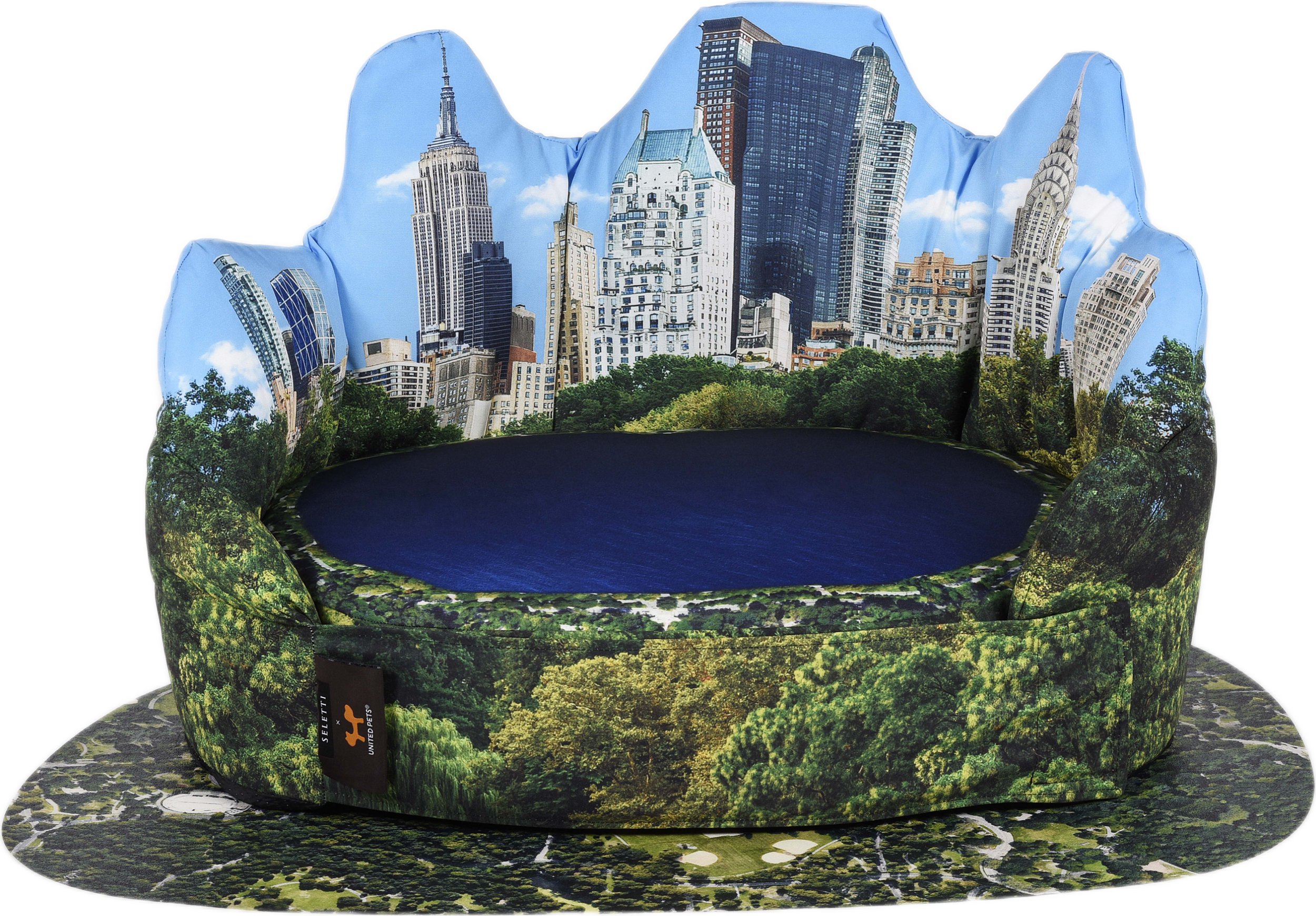 Legowisko dla psa z matą Seletti New York 2 el.