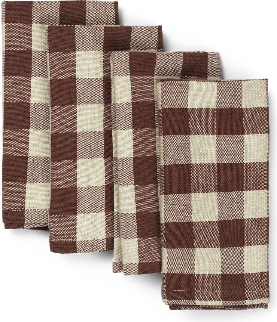 Serwetki Bothy w kratkę 4 szt.