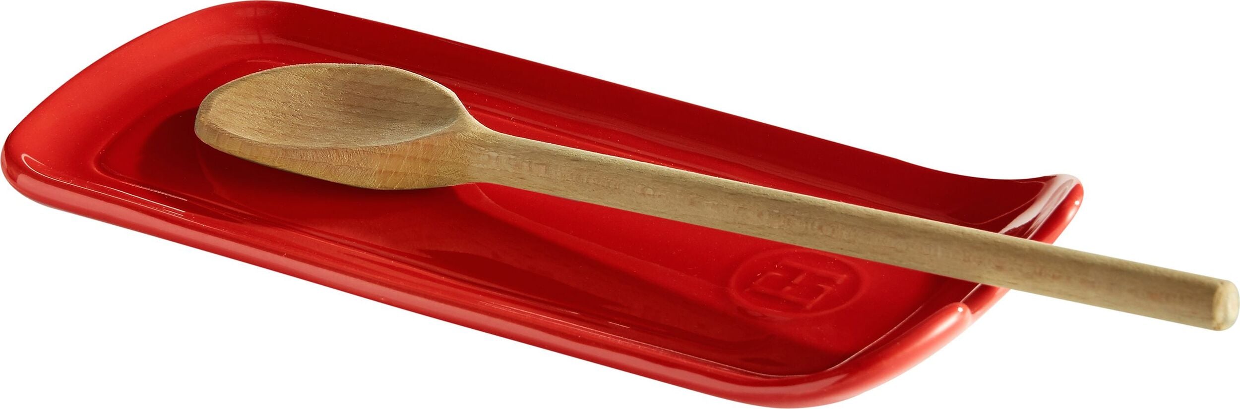 Podstawka pod łyżkę Emile Henry II czerwona