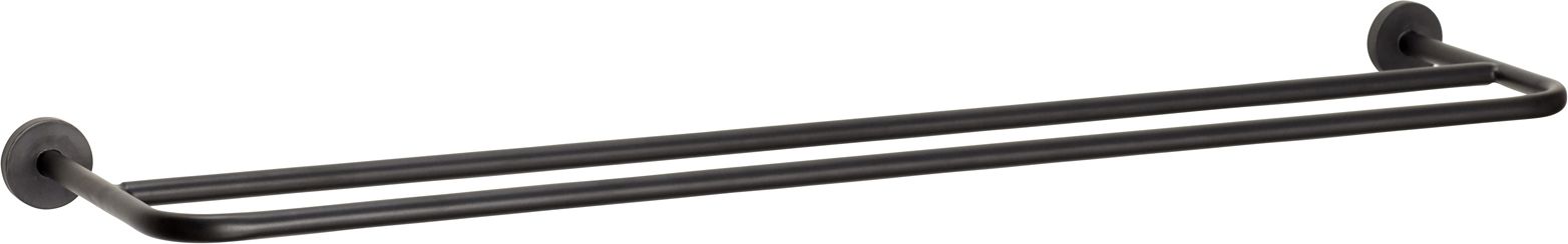 Wieszak na ręczniki Hübsch 71 cm czarny
