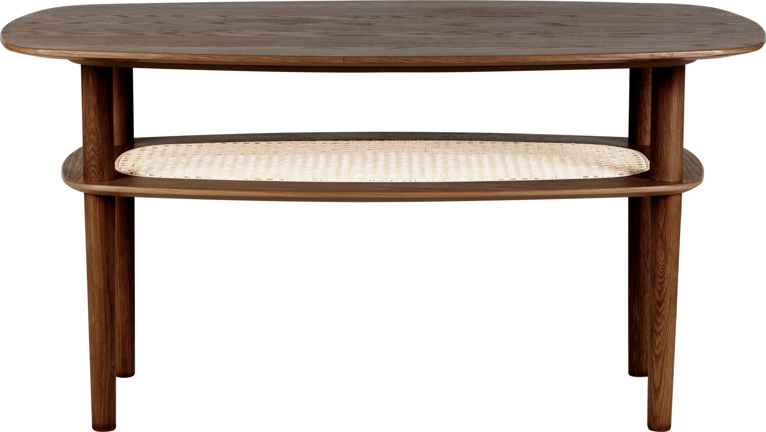 Stolik kawowy Together prostokątny ciemny dąb