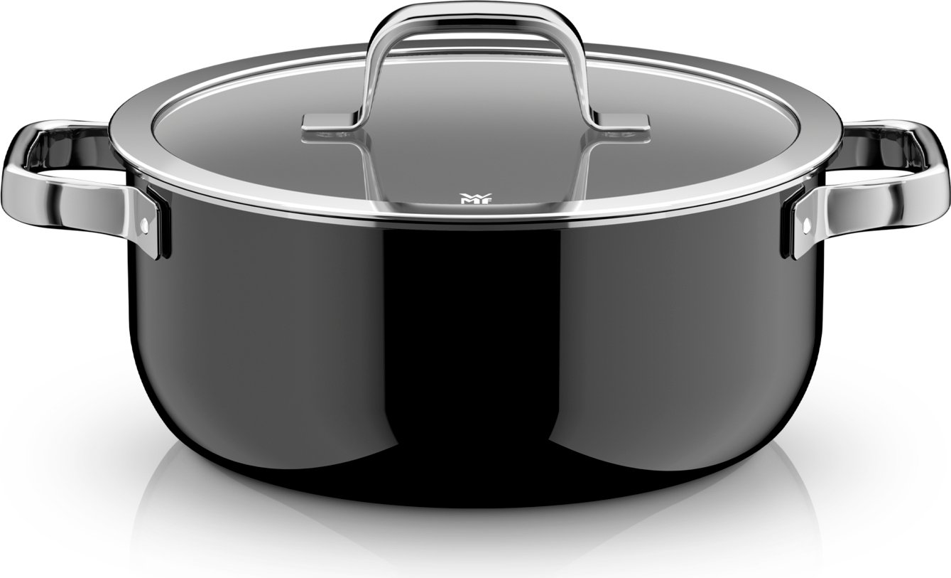 Garnek z pokrywką Fusiontec Mineral Pro niski 24 cm 2 el.