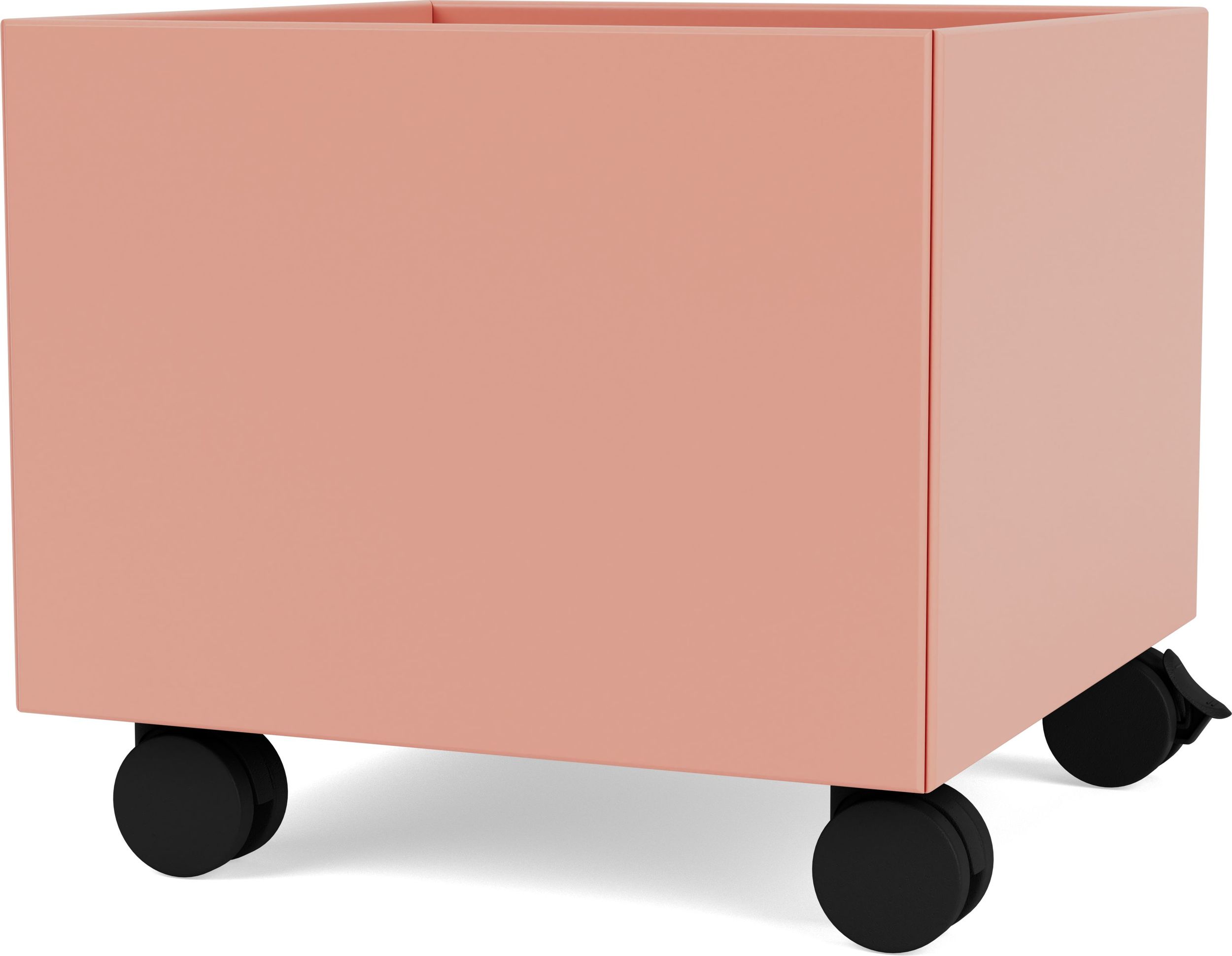 Pudełko do przechowywania Montana Mini koralowe na kółkach