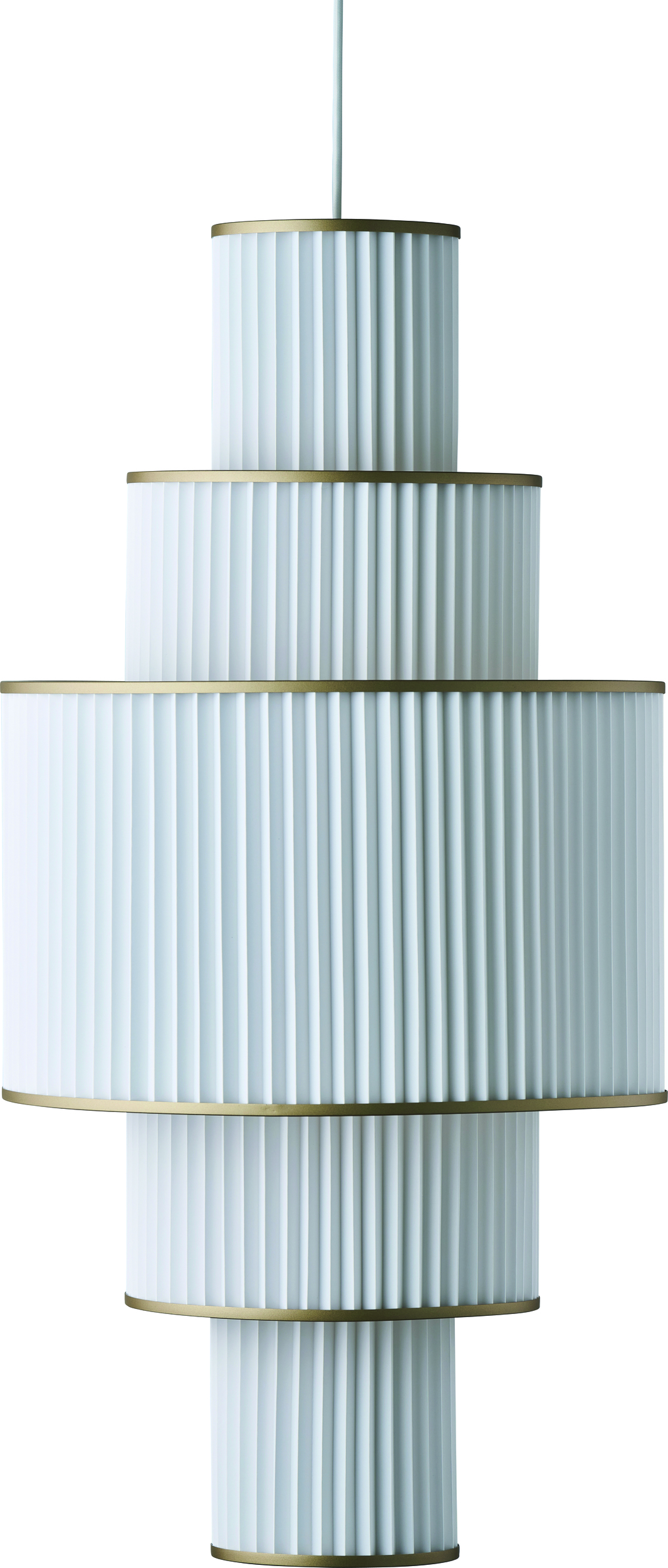 Lampa wisząca Plivello 113 biało-złota