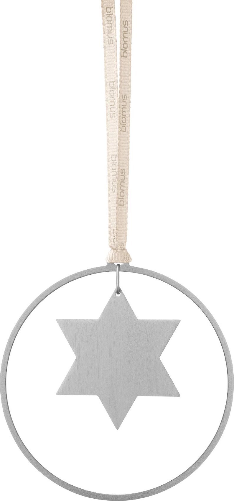 Ozdoby choinkowe Kitai gwiazdy srebrne 4 szt.