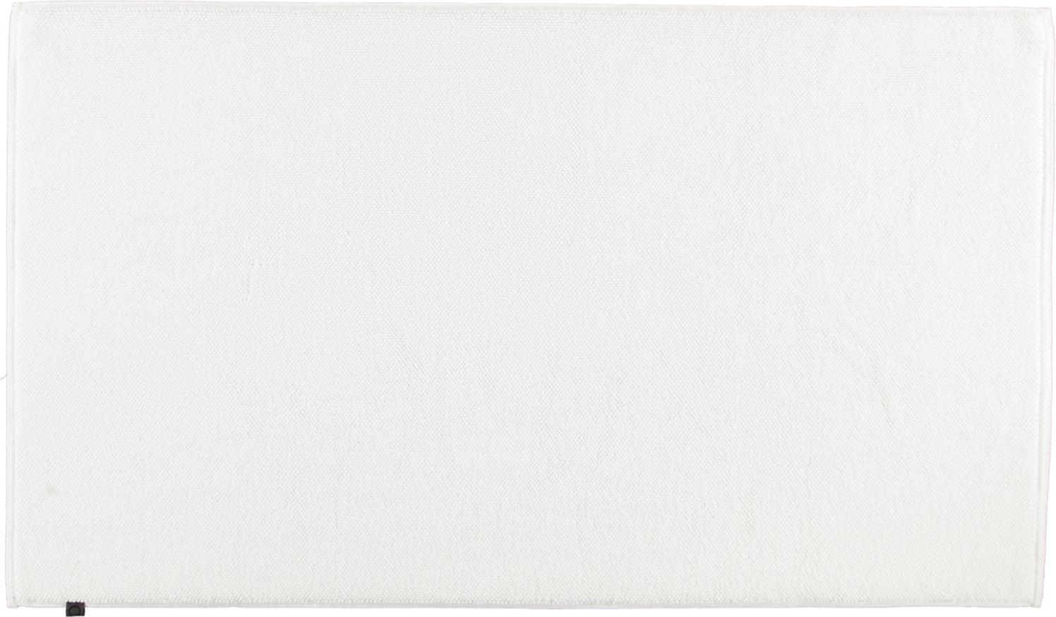 Dywanik łazienkowy Loop 60 x 100 cm biały