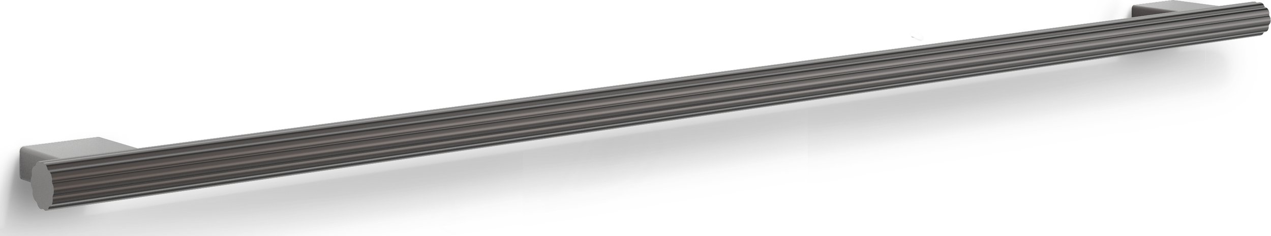 Wieszak reling na ręczniki Of Line 80 cm brązowy