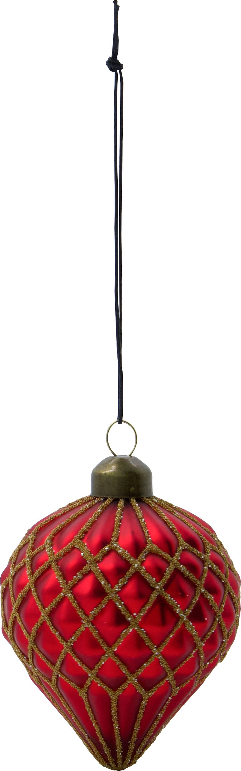 Dekoracje choinkowe Hinda czerwone 4 szt.