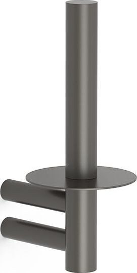 Uchwyt na papier toaletowy Bar ciemny metal mat