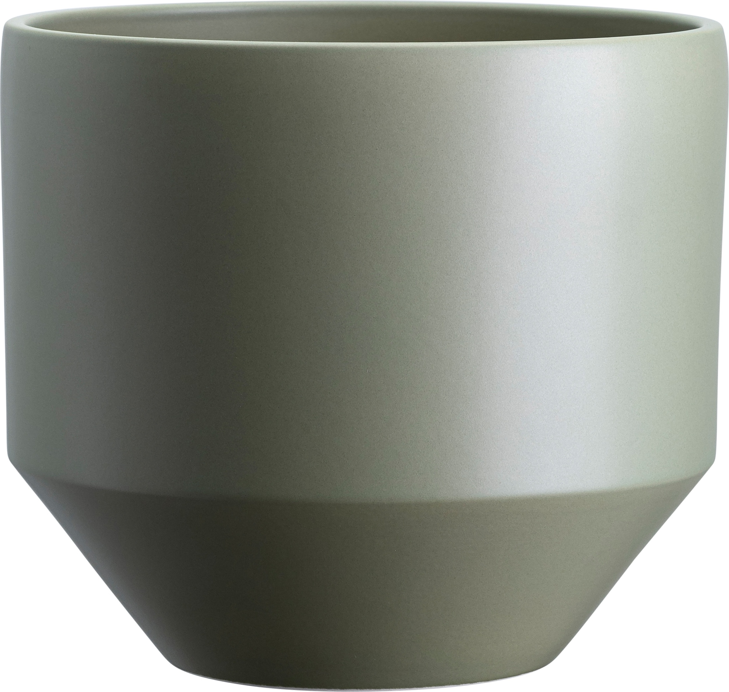 Doniczka Lily 21 cm szałwiowa zieleń