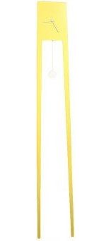 Zegar ścienny Tiuku żółty