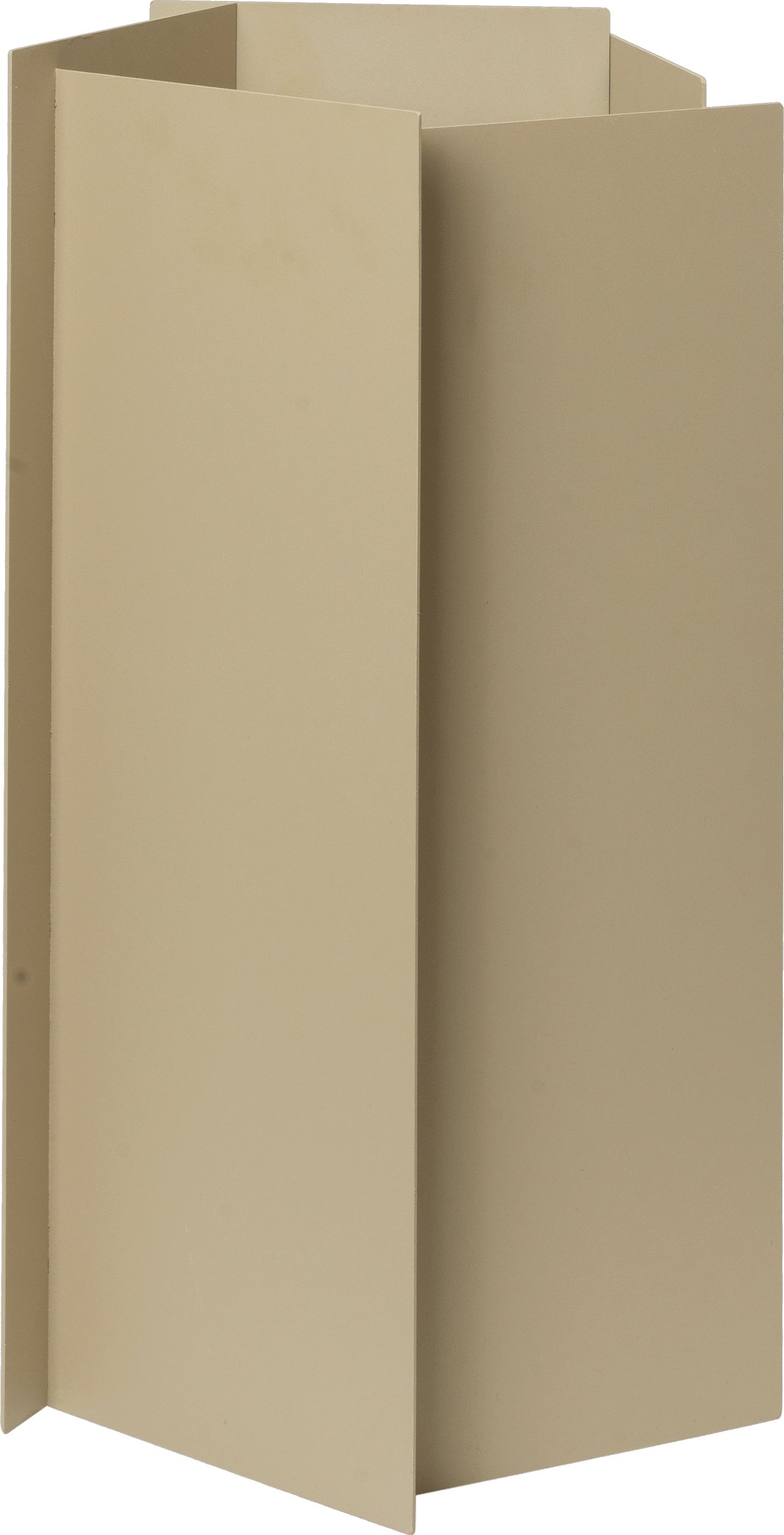 Osłonka na doniczkę Fragma 49 cm beżowa