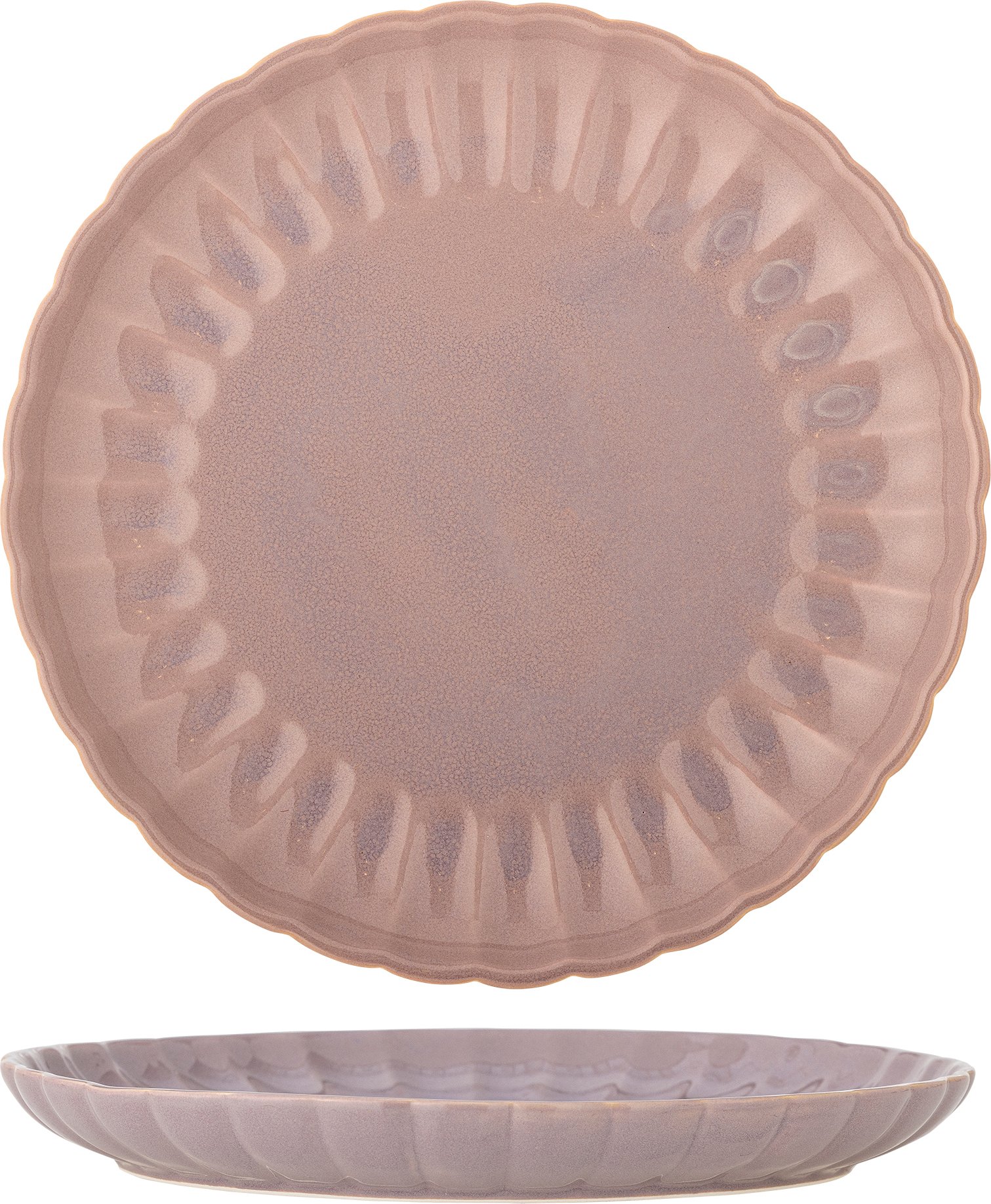 Talerz obiadowy Latina 27 cm różowy