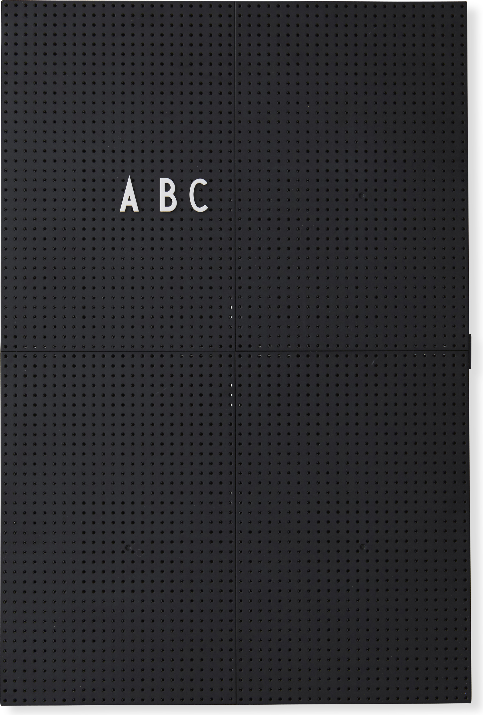 Tablica Design Letters A3 czarna
