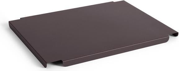 Pokrywka metalowa do kosza do przechowywania Hay Colour Crate M bordowa