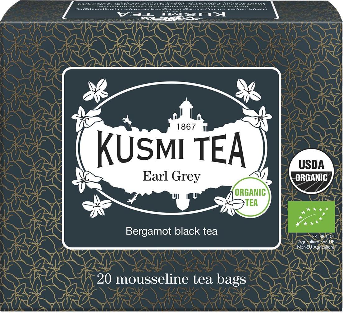 Herbata czarna Earl Grey w torebkach muślinowych 20 szt.